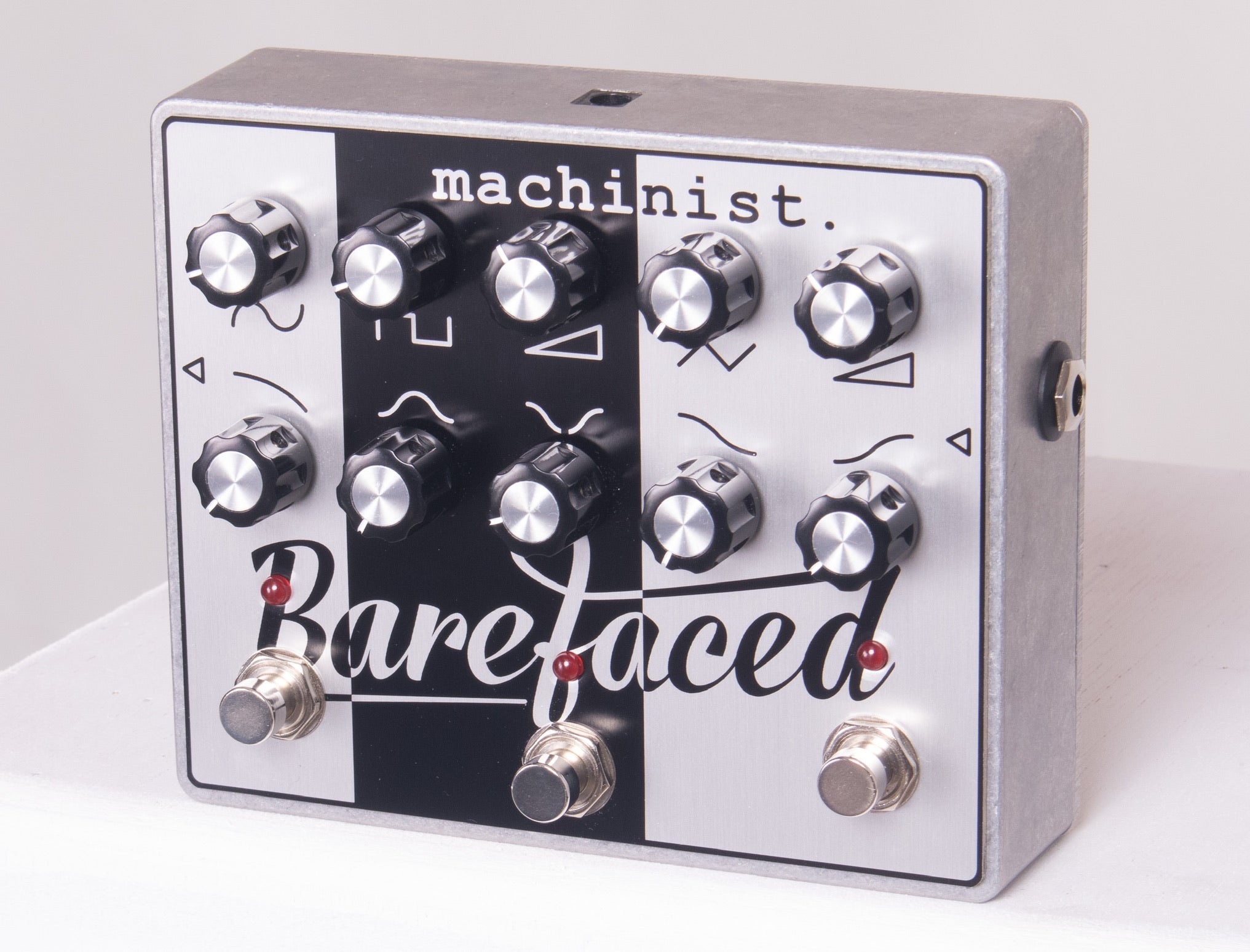 Barefaced machinist ベースエフェクター Machinist - triple parallel dirt pedal – Barefaced Audio