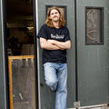Offical Barefaced T-shirt - black (script logo)