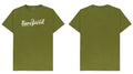 Official Barefaced "script logo" green T-Shirt
